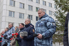 В столичном ОМОН «Авангард» почтили память погибших боевых товарищей