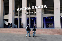 Правопорядок на хоккейном матче в столице обеспечила Росгвардия